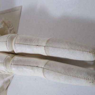 Antique Bisque â€œGerman Doll with Kid Body Unknown 12" (For Repair or Parts Only) Fixer Upper  