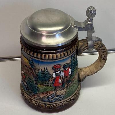  Vintage West German Beer Stein