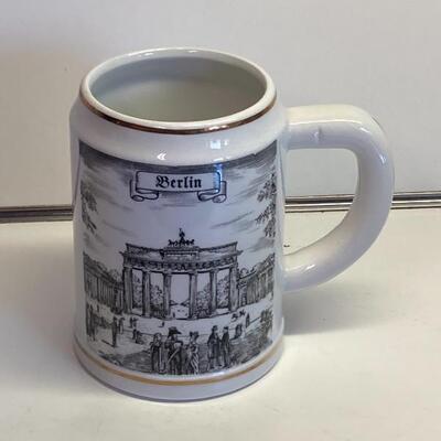 Vintage Berlin German Ceramic Beer Stein