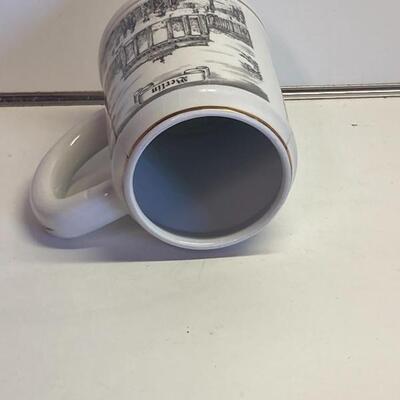 Vintage Berlin German Ceramic Beer Stein