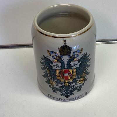 Vienna Austria Heraldic Coat of Arms Beer Stein