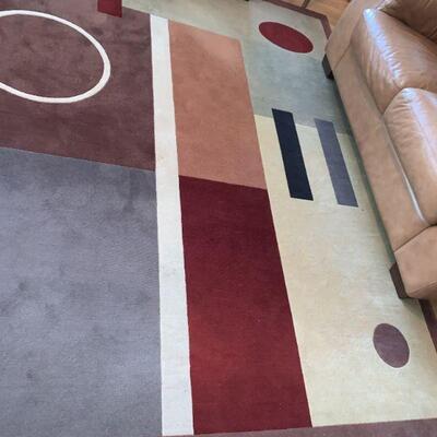 Large Abstract Rug