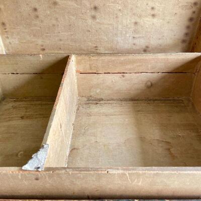 LOT 312  ANTIQUE TRUNK READY TO RESTORE