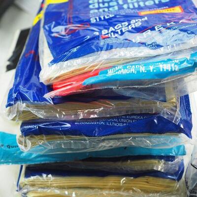 Lot 105 Vintage Vacuum bags and Fuller Brush Pane DR