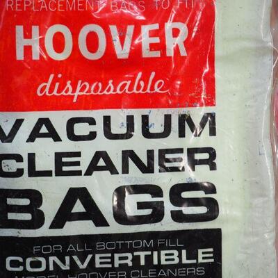 Lot 105 Vintage Vacuum bags and Fuller Brush Pane DR