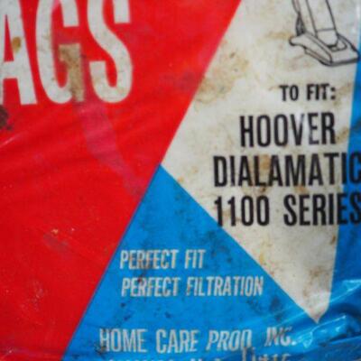 Lot 105 Vintage Vacuum bags and Fuller Brush Pane DR