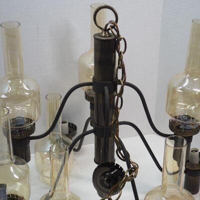 Lot 106 1970s hanging light chandelier