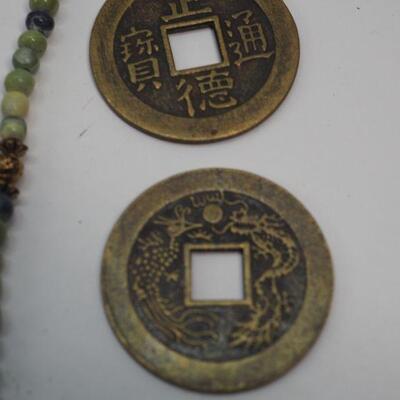 Lot 107 Carved real jade collection