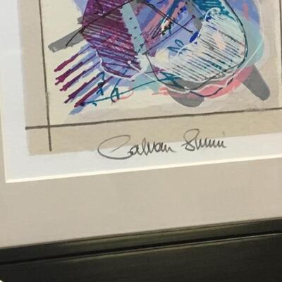 CALMAN SHEMI Signed Numbered Silkscreen on Paper. LOT C6
