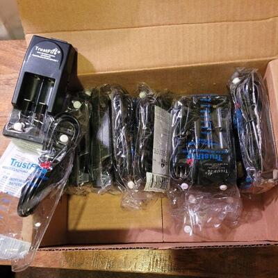 Trustfire cylindrical lithium battery chargers