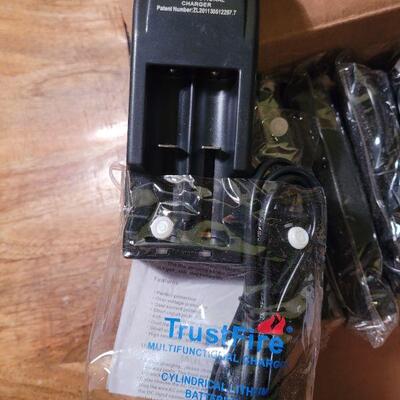 Trustfire cylindrical lithium battery chargers
