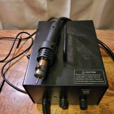 Hot air solder iron