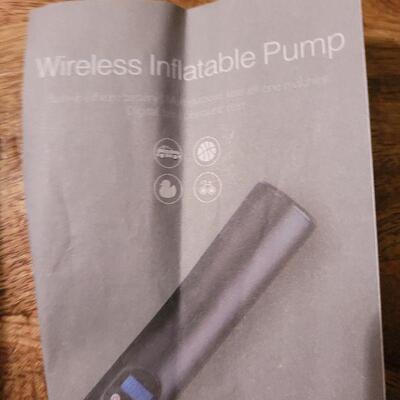 Wireless inflatable pump