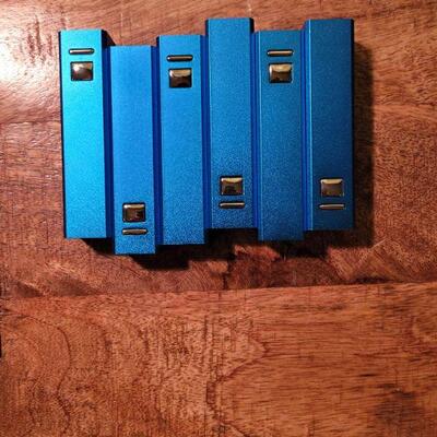 Portable USB chargers