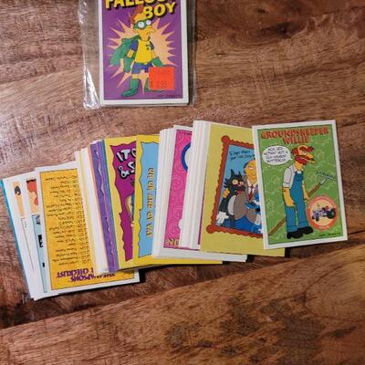 Simpsons collectors cards