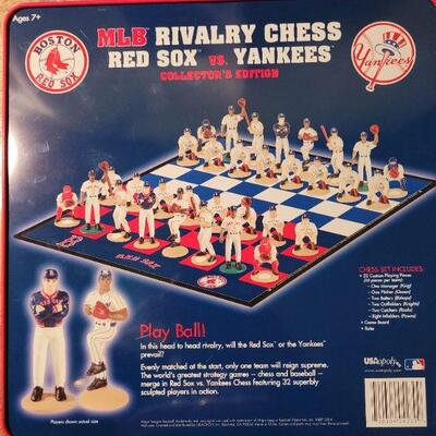 Baseball chess set