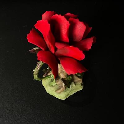 Capodimonte Porcelain Rose