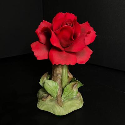 Capodimonte Porcelain Rose