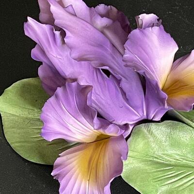 Capodimonte Porcelain Iris
