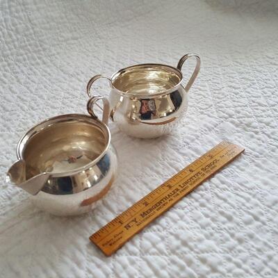 Set of Hirsch Sterling Silver Sugar & Creamer