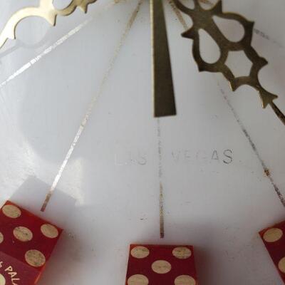 Vintage Caesars Palace Las Vegas Clock