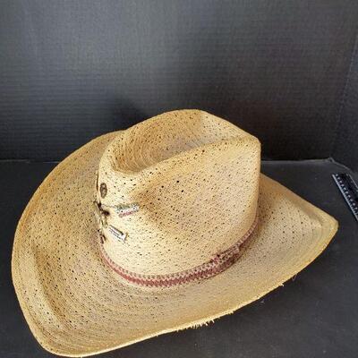 Vintage Cowboy Hat w/Collectible Pins