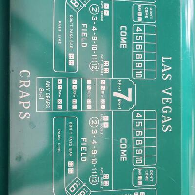 Las Vegas Craps Game Serving Tray