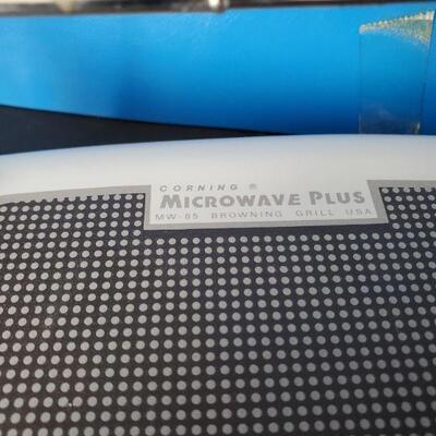 Microwave Browning Grill and Vintage Kids Placemats