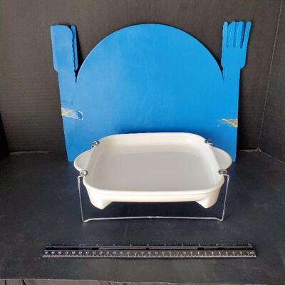 Microwave Browning Grill and Vintage Kids Placemats