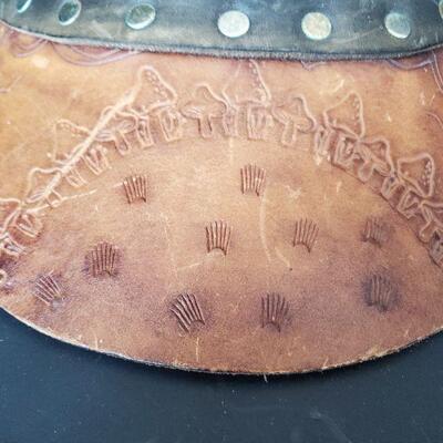 Vintage Handmade Leather Hat