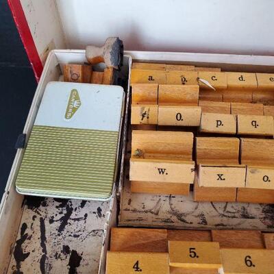 Vintage Ink Stamp Set