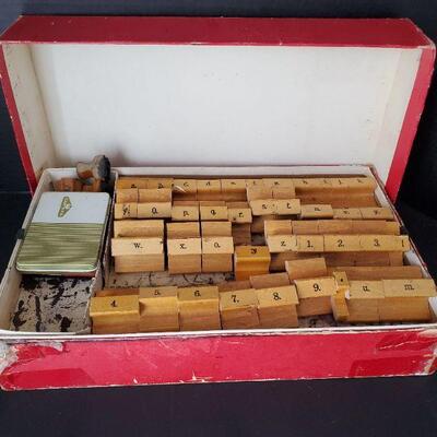 Vintage Ink Stamp Set