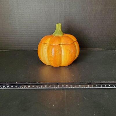 Pumpkin Bowl with Lid
