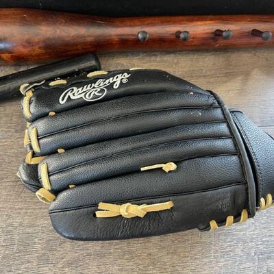 11: Baseball Glove and Wall Hanging