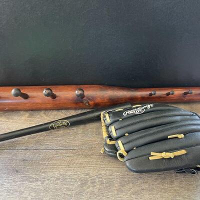11: Baseball Glove and Wall Hanging