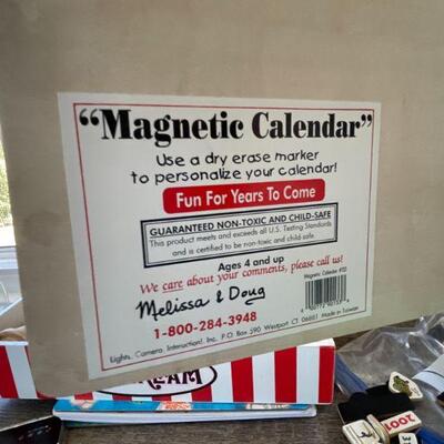 13: Melissa & Doug Magnetic Calendar & Ice Cream Set