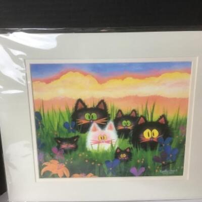 Q -1274. The Cranky Cat Lot, Signed by Cynthia Schmidt 