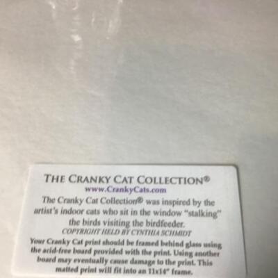 Q -1274. The Cranky Cat Lot, Signed by Cynthia Schmidt 