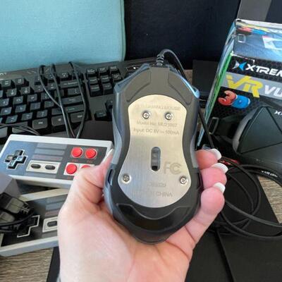 43: Gaming Keyboard, Mouse, Headphone Stand, & More