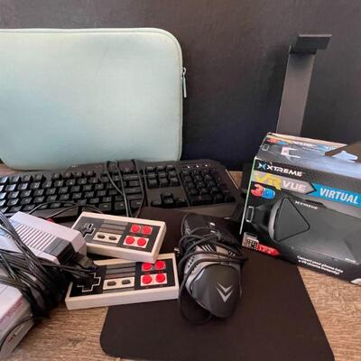 43: Gaming Keyboard, Mouse, Headphone Stand, & More