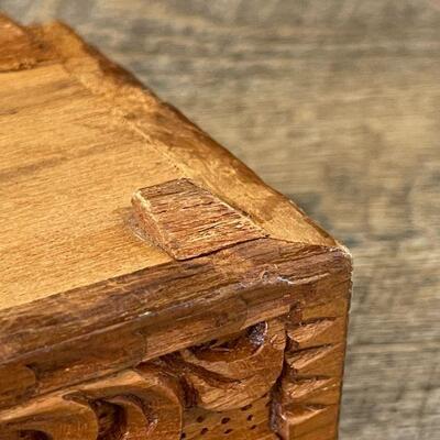 51: Carved Jewelry Box
