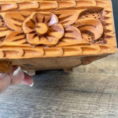51: Carved Jewelry Box