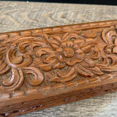 51: Carved Jewelry Box