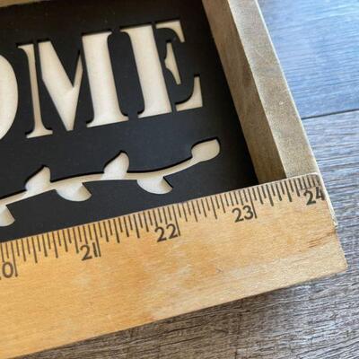 52: Home Sweet Home Sign