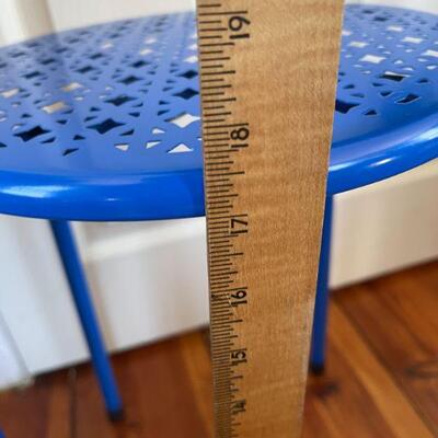 55: Metal Kids Stool