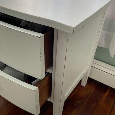 61: Vintage Refinished Small Side Dresser