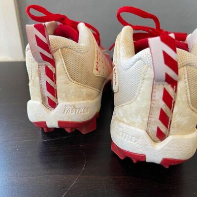 66: Size Boys 3 Baseball cleats-Nike Vapor Fastflex