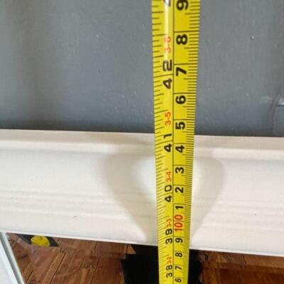 67: Painted Beveled Framed Mirror