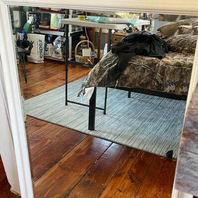 67: Painted Beveled Framed Mirror