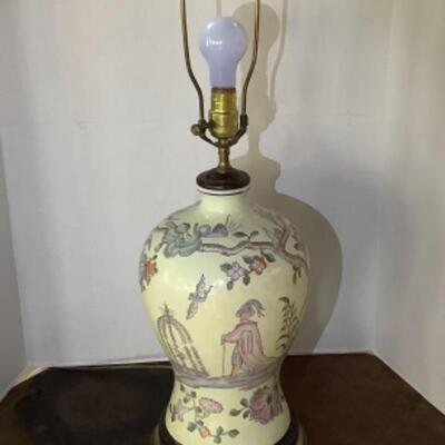 2037 Vintage Asian Lamp